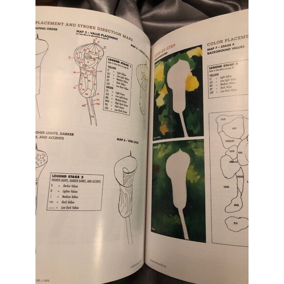 2016 The Decorative Painter Magazine Issue No 1 Broom & Birds Calla Water Lily - Picture 2 of 10